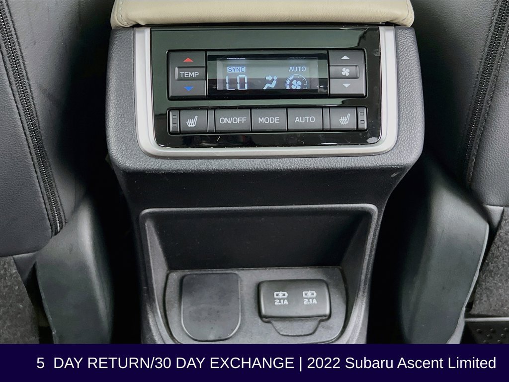 Used 2022 Subaru Ascent Limited w/ Technology Package AWD/4WD image 32