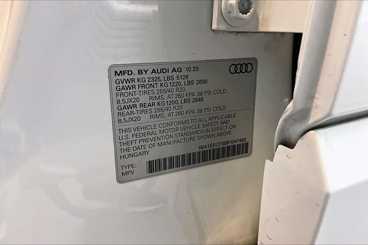 Certified 2024 Audi Q3 2.0T Premium Plus AWD/4WD image 34