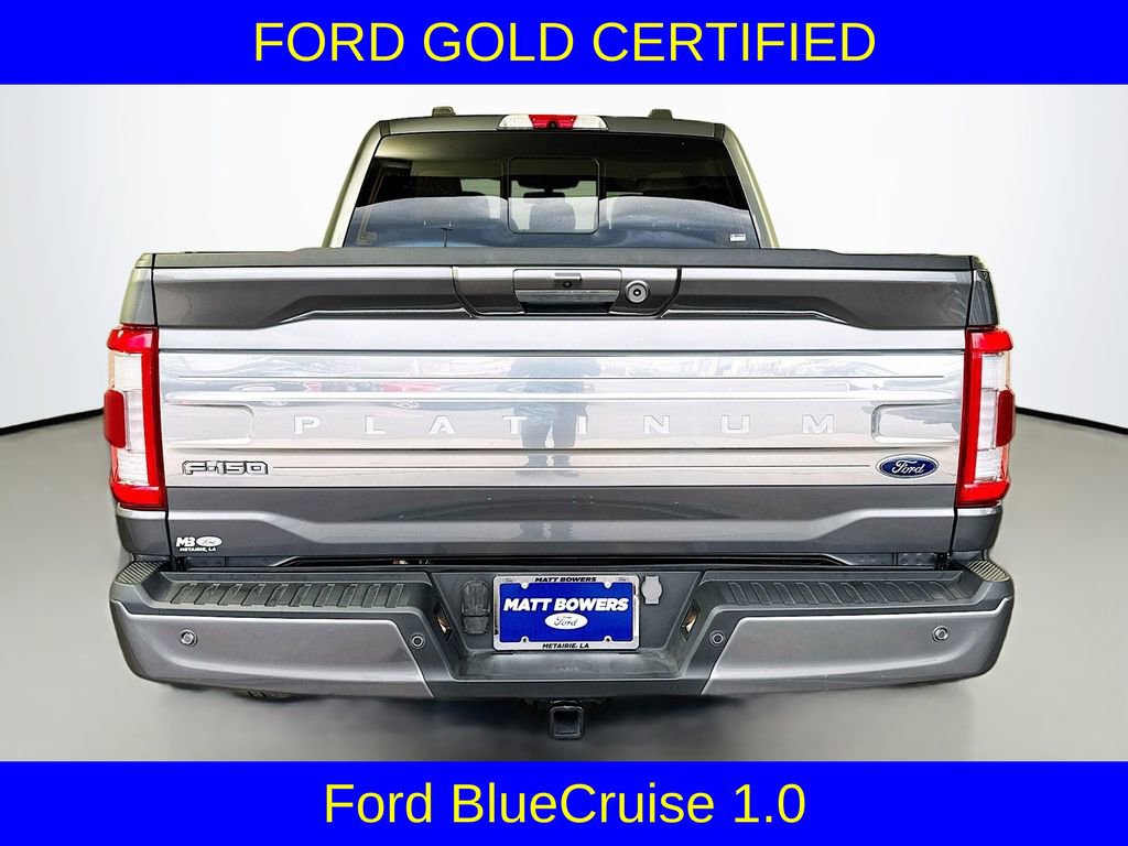 Certified 2023 Ford F150 Platinum w/ Equipment Group 701A High image 6