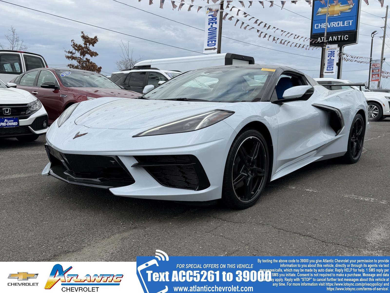 Certified 2024 Chevrolet Corvette Stingray Premium Conv w/ 3LT RWD image 1