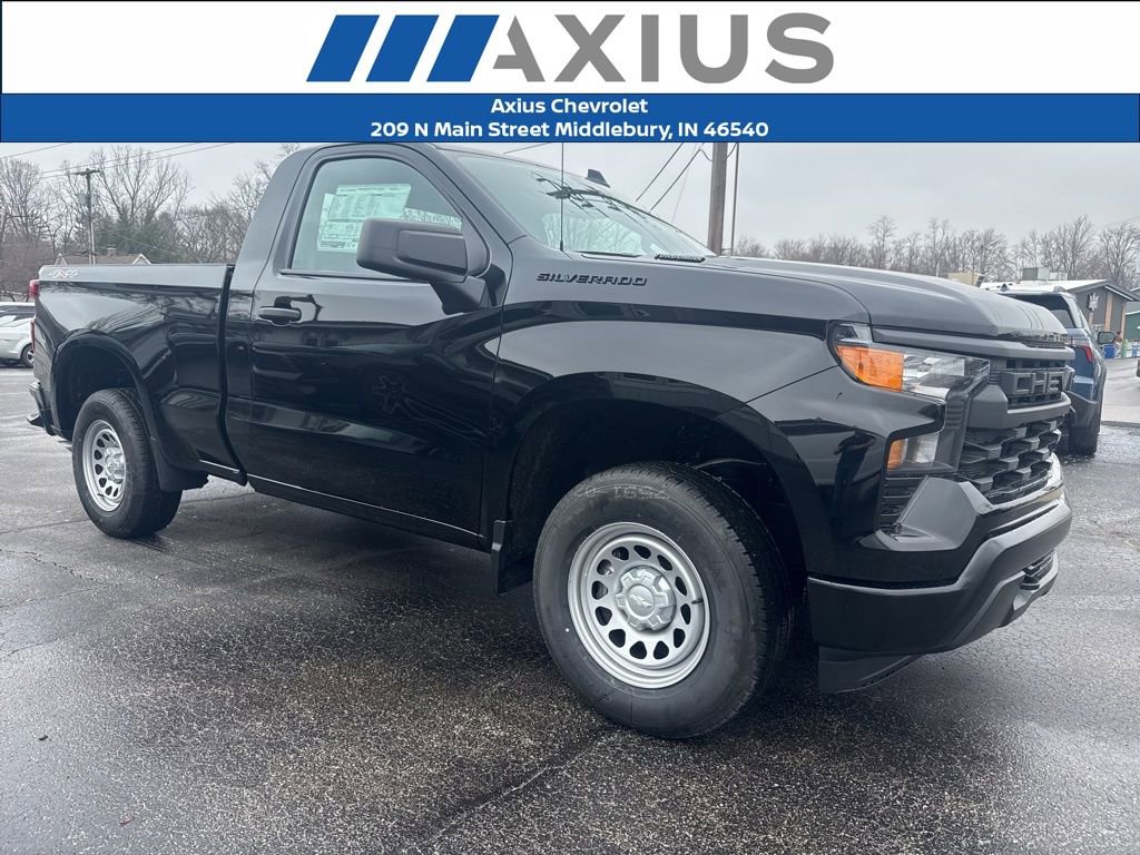 New 2026 Chevrolet Silverado 1500 W/T w/ LPO, Dark Essentials Package AWD/4WD video 1