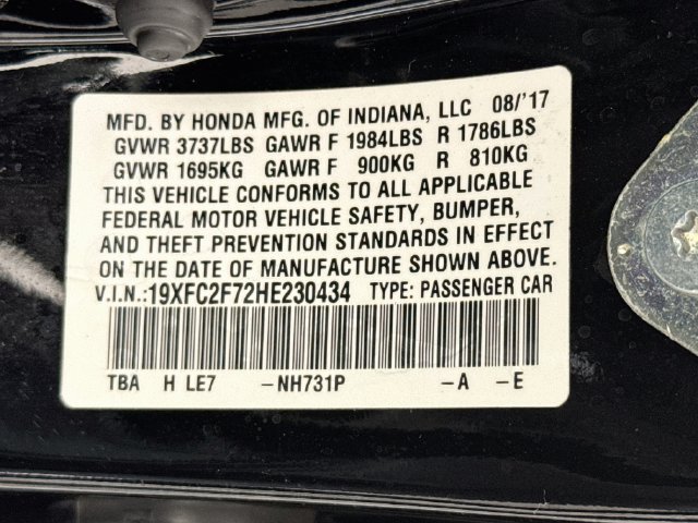 Used 2017 Honda Civic EX image 37