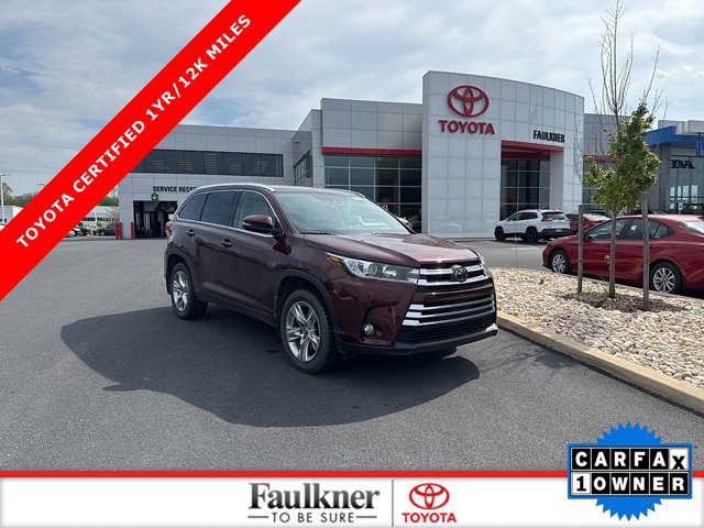 Certified 2018 Toyota Highlander Limited AWD/4WD image 1