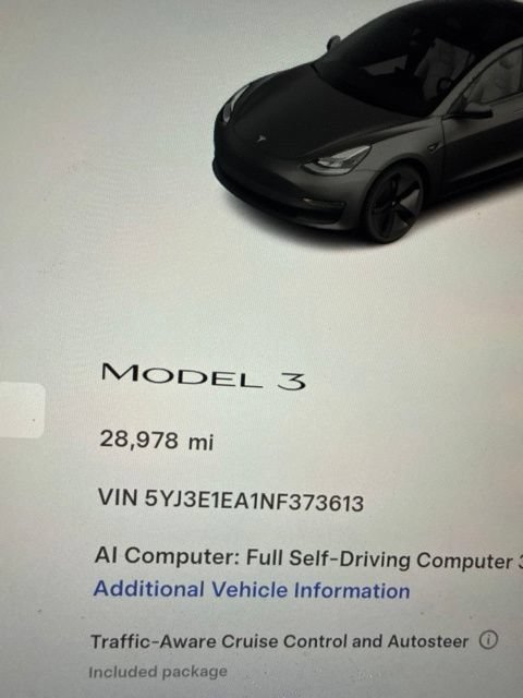 Used 2022 Tesla Model 3 Standard Range RWD image 7