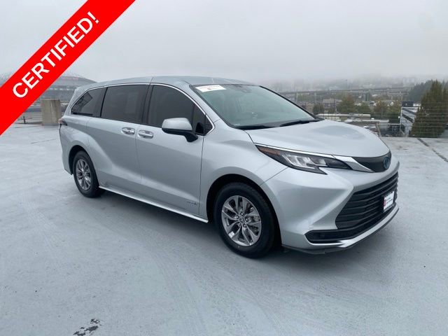 Certified 2021 Toyota Sienna LE