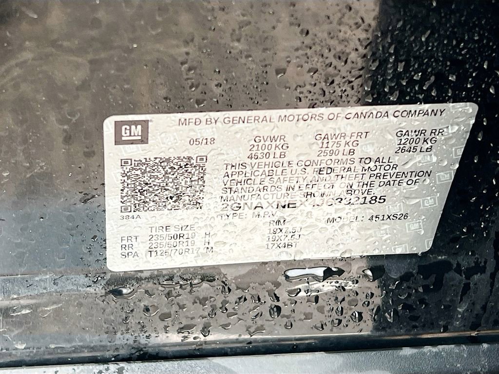 Used 2018 Chevrolet Equinox Premier FWD image 35