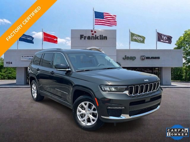 Used 2022 Jeep Grand Cherokee L Limited w/ Trailer Tow Group (B) AWD/4WD image 1