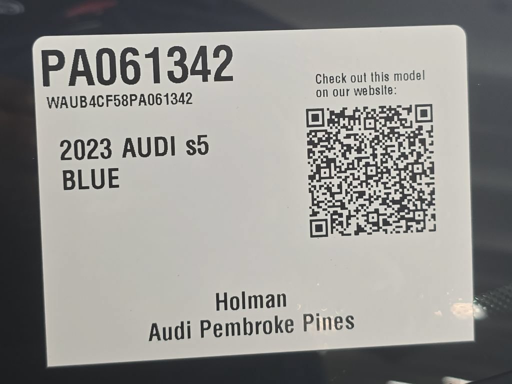 Certified 2023 Audi S5 Prestige w/ Prestige Package AWD/4WD image 31