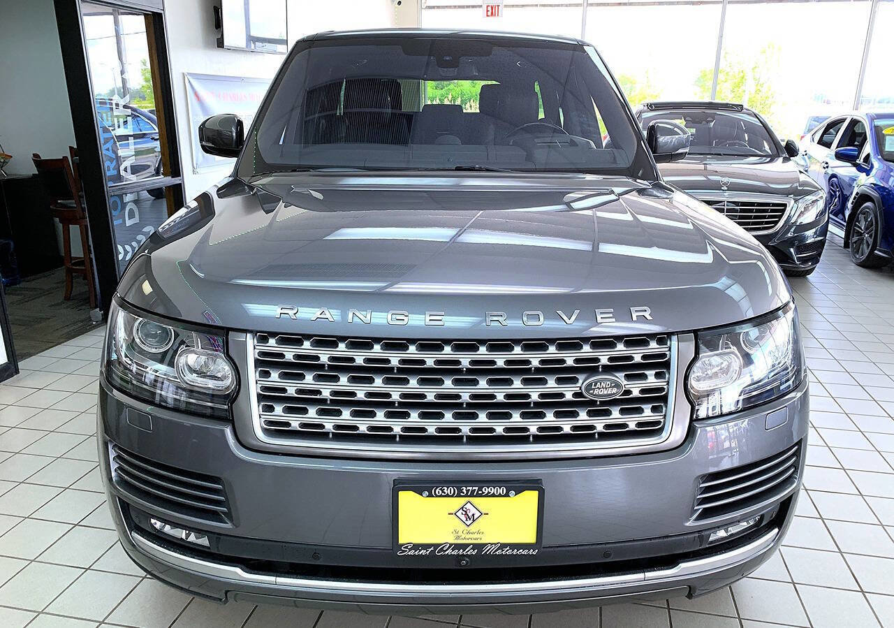 Used 2016 Land Rover Range Rover Supercharged AWD/4WD image 3