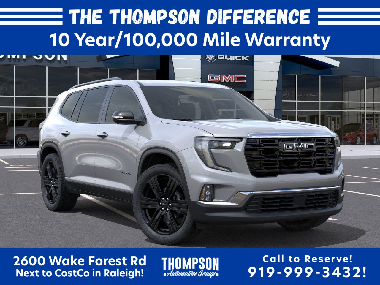 New 2026 GMC Acadia Elevation w/ Black Edition FWD image 10