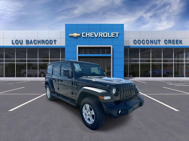 Used 2022 Jeep Wrangler Unlimited Sport image 1