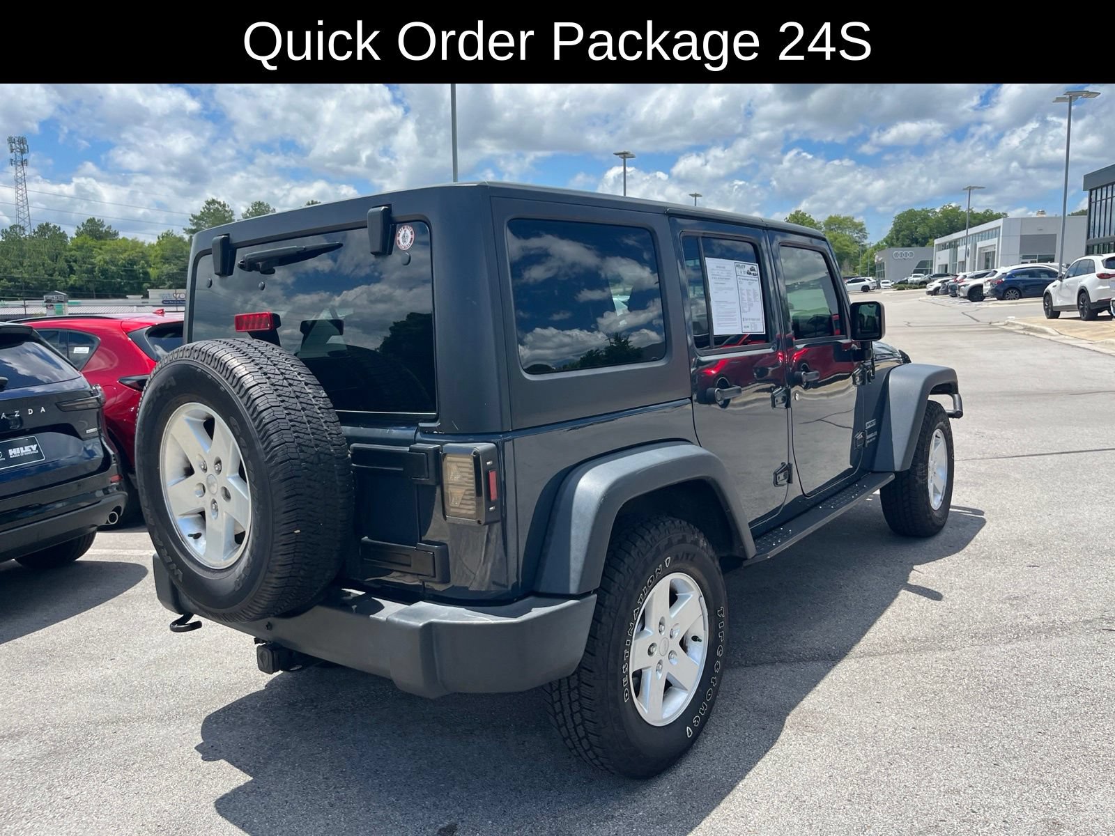 Used 2017 Jeep Wrangler Unlimited Sport w/ Quick Order Package 24S AWD/4WD image 3