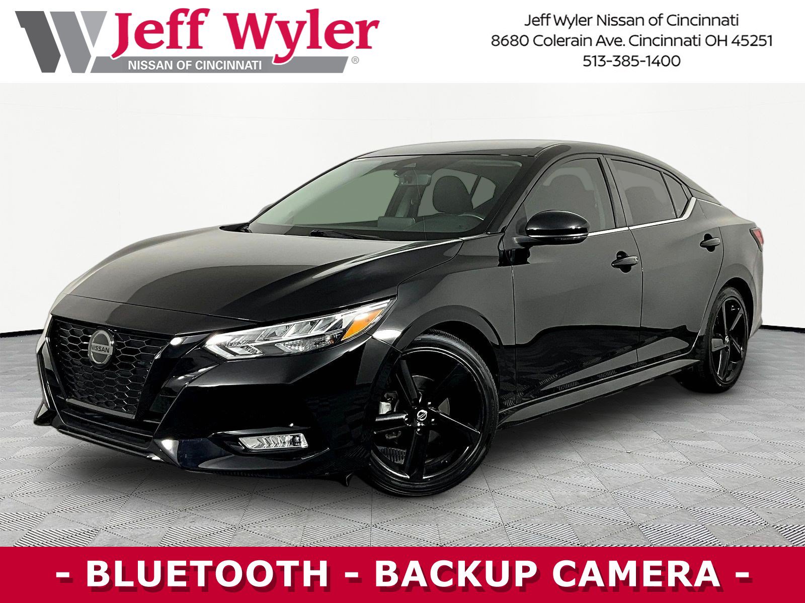 Certified 2023 Nissan Sentra SR w/ Midnight Edition Package FWD image 1