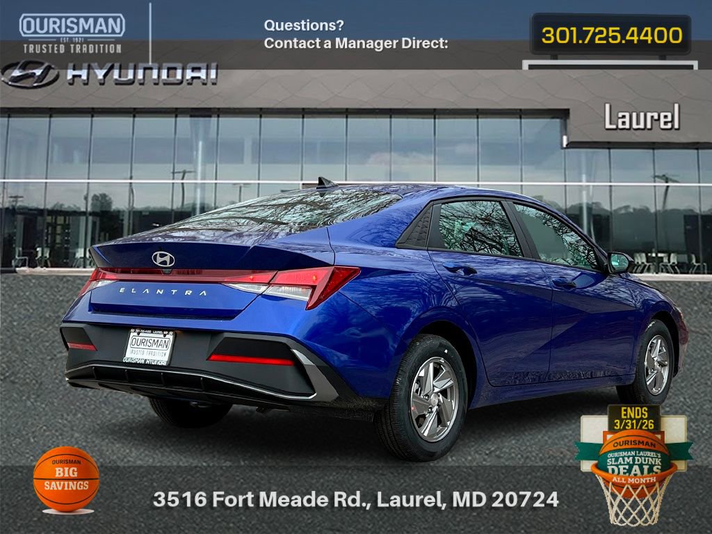 New 2026 Hyundai Elantra SE w/ Cargo Package image 2