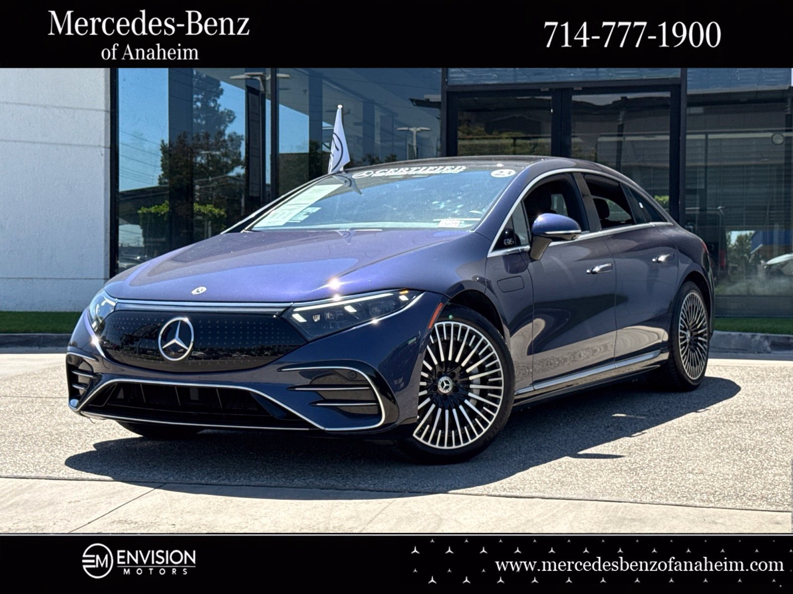 Used 2023 Mercedes-Benz EQS 450+ Sedan w/ AMG Line Exterior Package