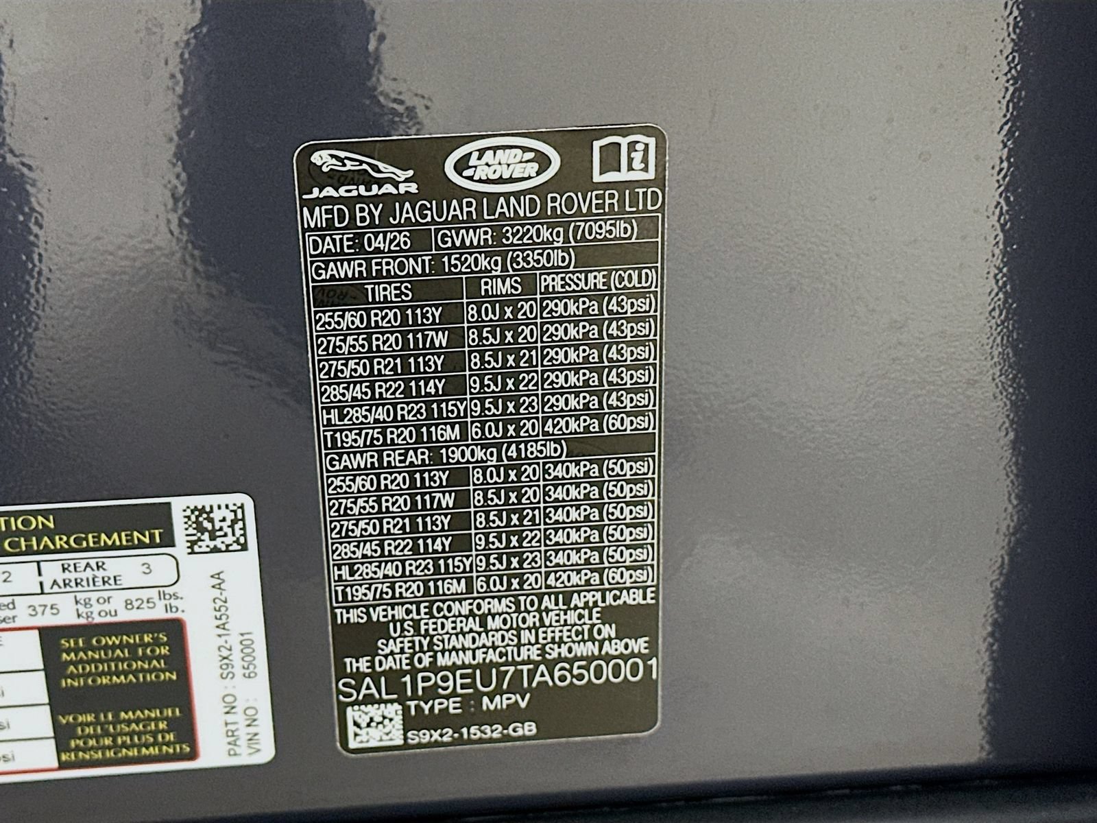 New 2026 Land Rover Range Rover Sport SE AWD/4WD image 49
