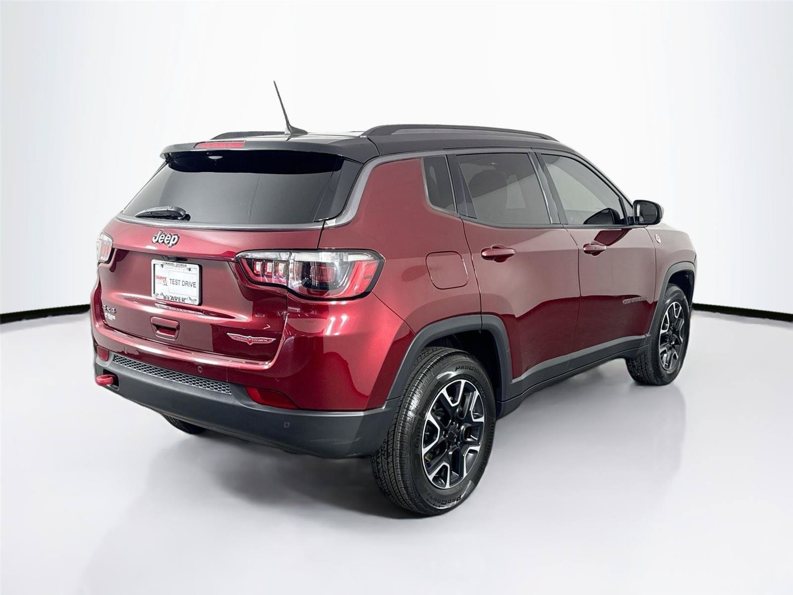Used 2021 Jeep Compass Trailhawk AWD/4WD video 2