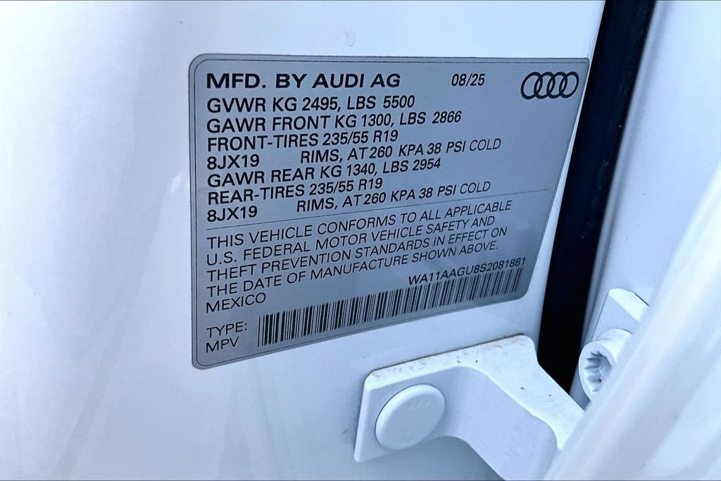 Used 2025 Audi Q5 Premium w/ Convenience Package AWD/4WD image 19