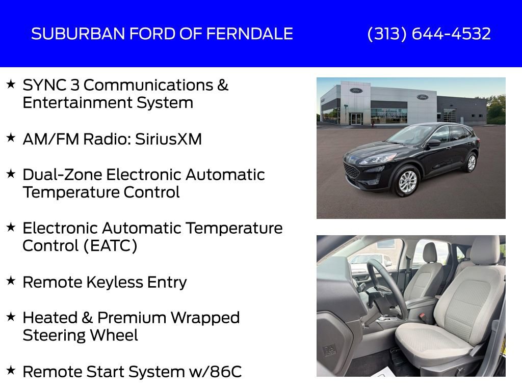 Used 2022 Ford Escape SE w/ Convenience Package AWD/4WD image 13