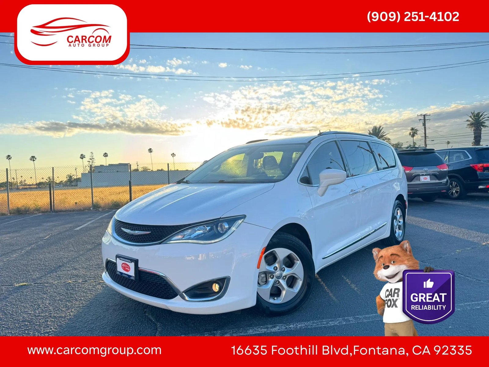 Used 2017 Chrysler Pacifica Touring-L Plus FWD image 1