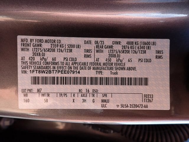 Certified 2023 Ford F250 Lariat w/ Sport Appearance Package AWD/4WD image 24