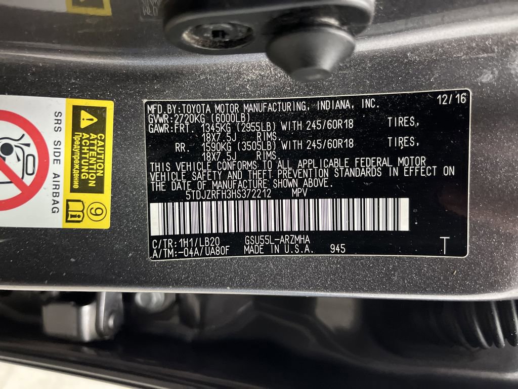 Used 2017 Toyota Highlander XLE AWD/4WD image 37