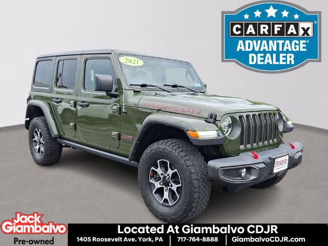 Certified 2021 Jeep Wrangler Unlimited Rubicon w/ LED Lighting Group