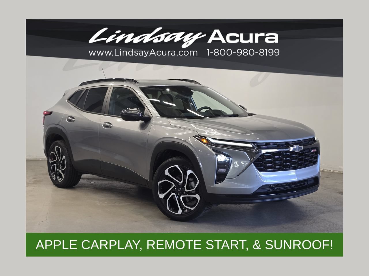 Used 2024 Chevrolet Trax RS w/ Sunroof Package FWD image 1