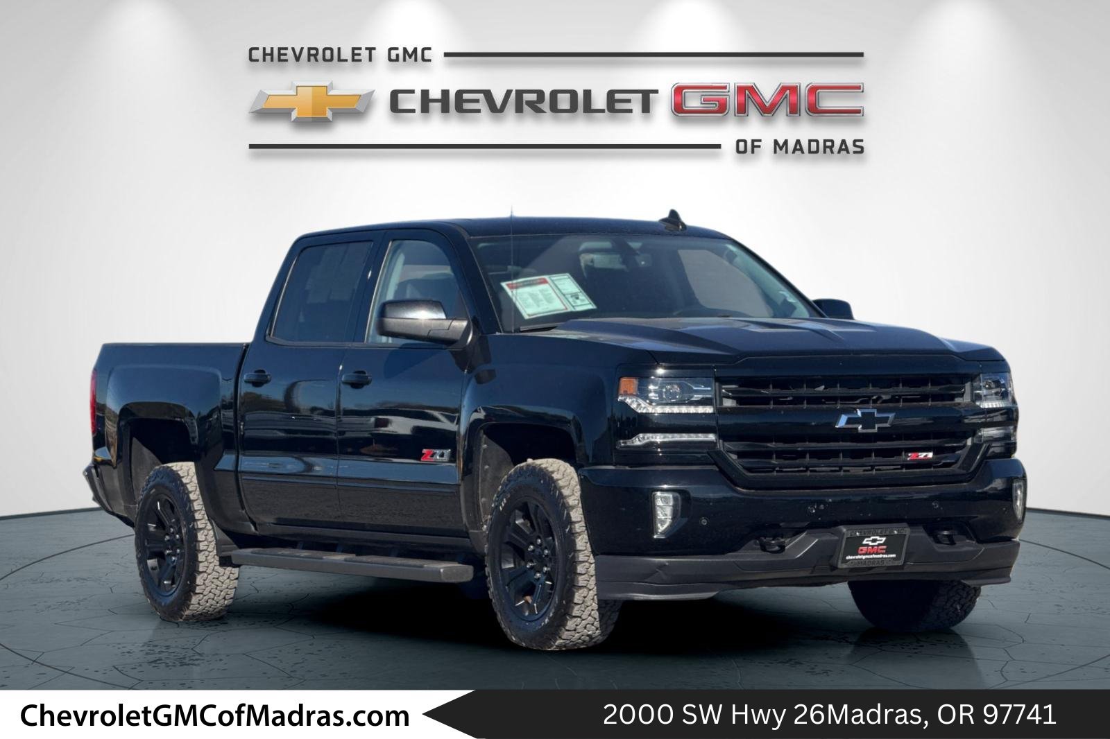 Used 2017 Chevrolet Silverado 1500 LTZ Z71 w/ Midnight Edition AWD/4WD image 1