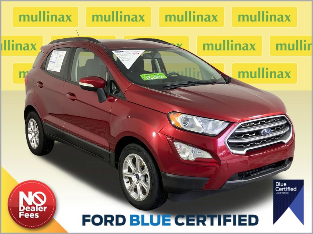 Certified 2019 Ford EcoSport SE w/ SE Convenience Package