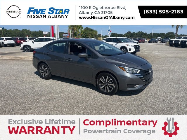 New 2025 Nissan Versa SV w/ Trunk Package image 1