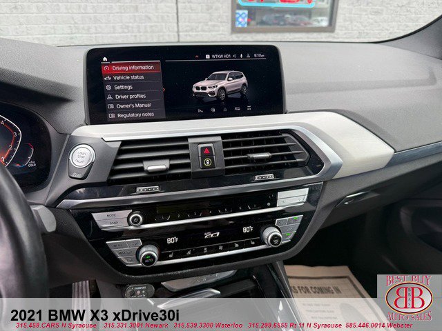 Used 2021 BMW X3 xDrive30i w/ Premium Package image 19