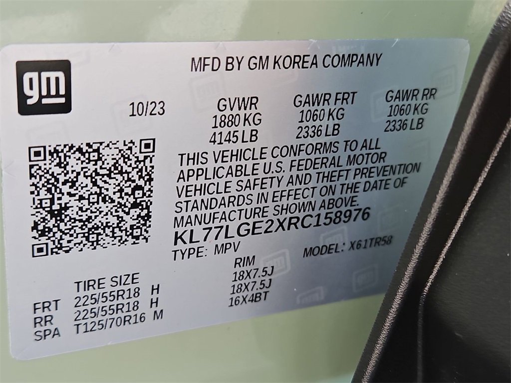 Used 2024 Chevrolet Trax RS w/ Driver Confidence Package image 32