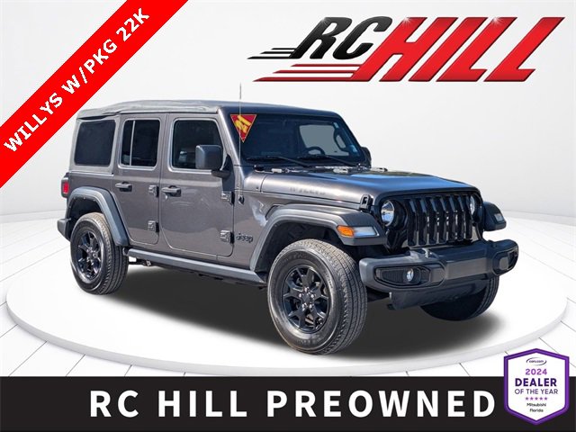 Used 2021 Jeep Wrangler Unlimited Sport image 1