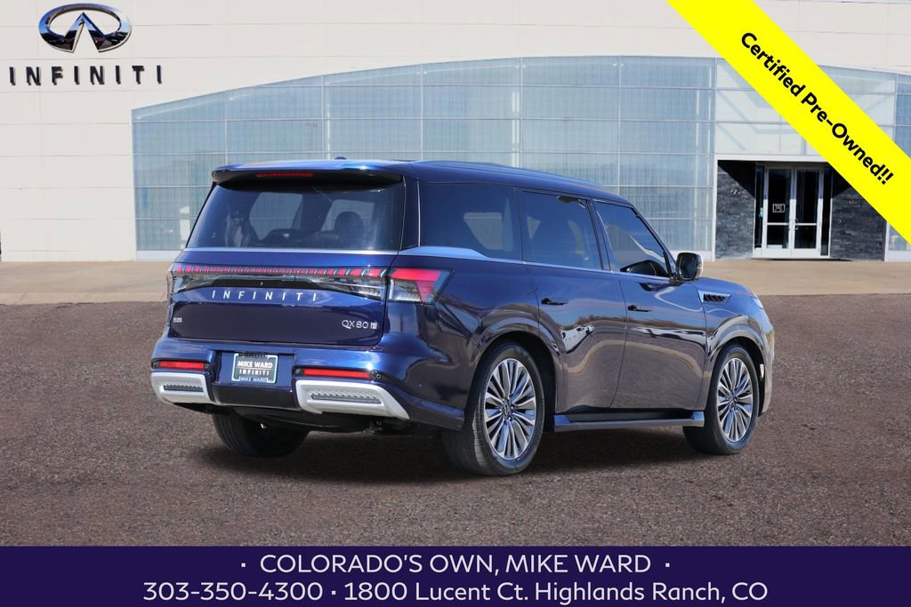 Certified 2025 INFINITI QX80 Sensory image 6