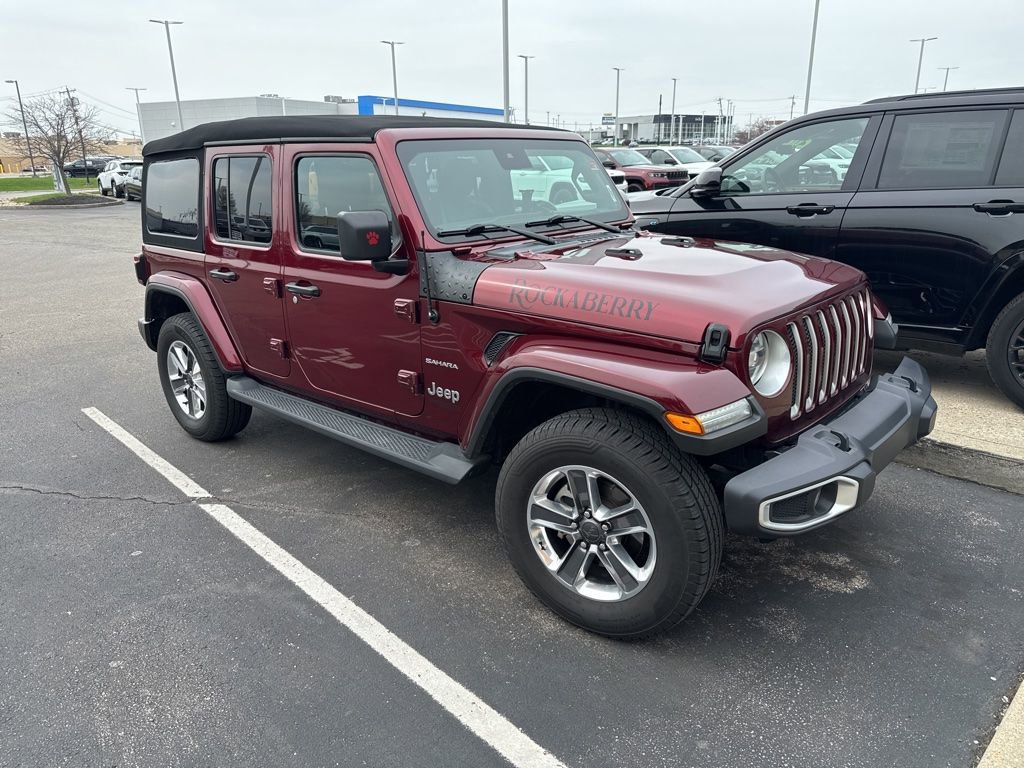 Used 2021 Jeep Wrangler Unlimited Sahara image 2
