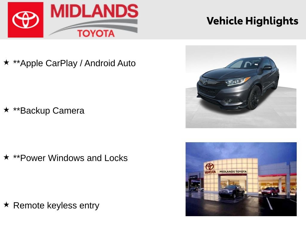 Used 2021 Honda HR-V Sport image 2