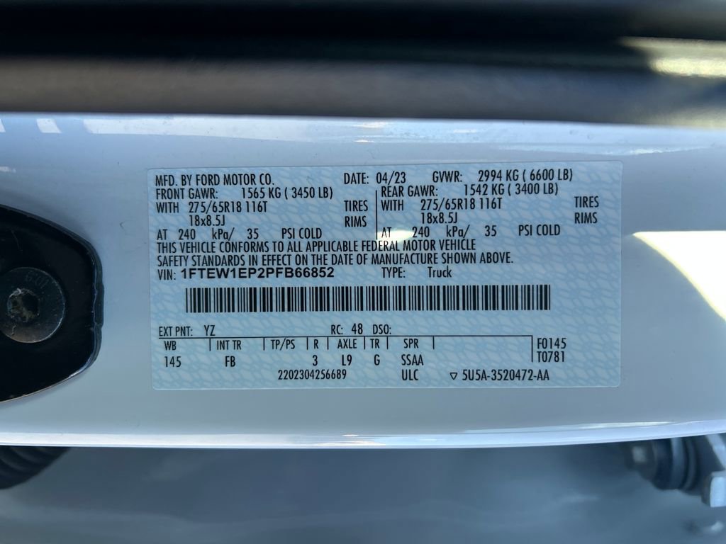 Used 2023 Ford F150 XLT w/ Equipment Group 302A High image 30