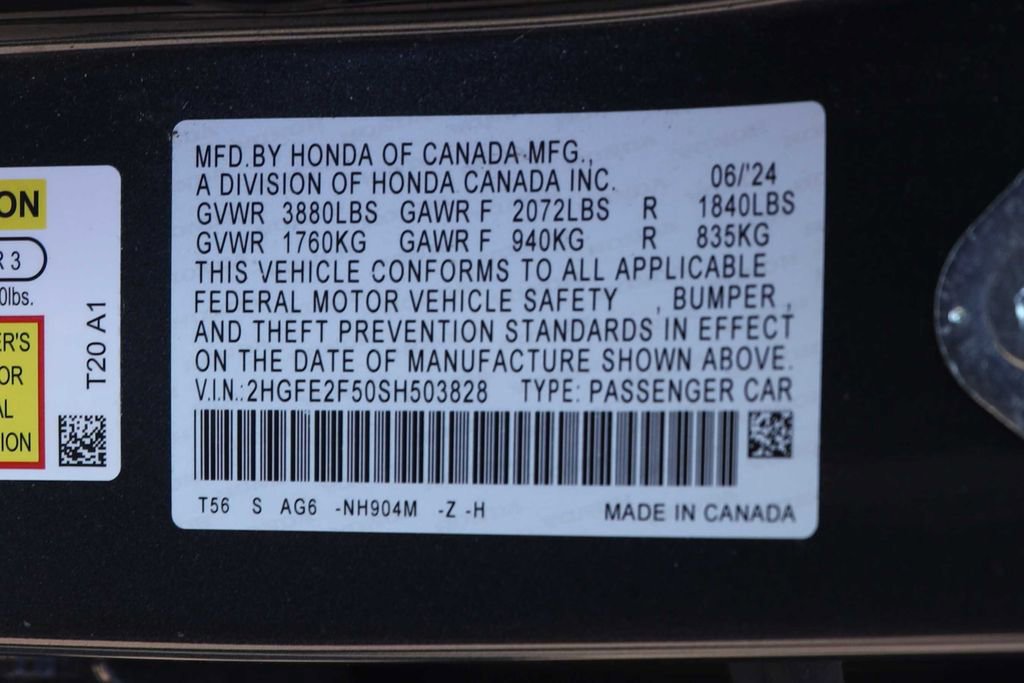 Used 2025 Honda Civic Sport image 11