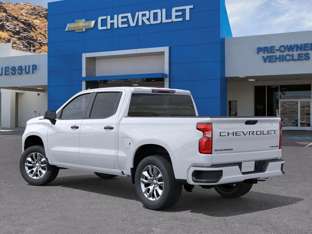 New 2025 Chevrolet Silverado 1500 Custom w/ LPO, Dark Essentials Package image 3