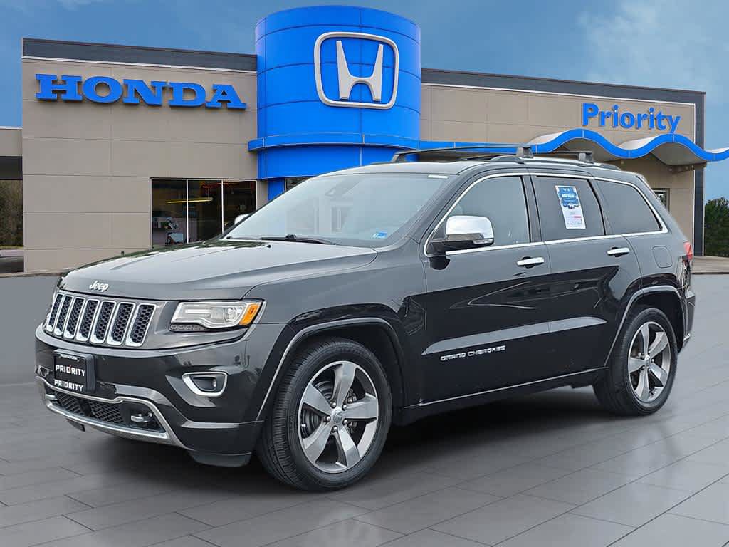 Used 2015 Jeep Grand Cherokee Overland w/ Advanced Technology Group AWD/4WD video 1