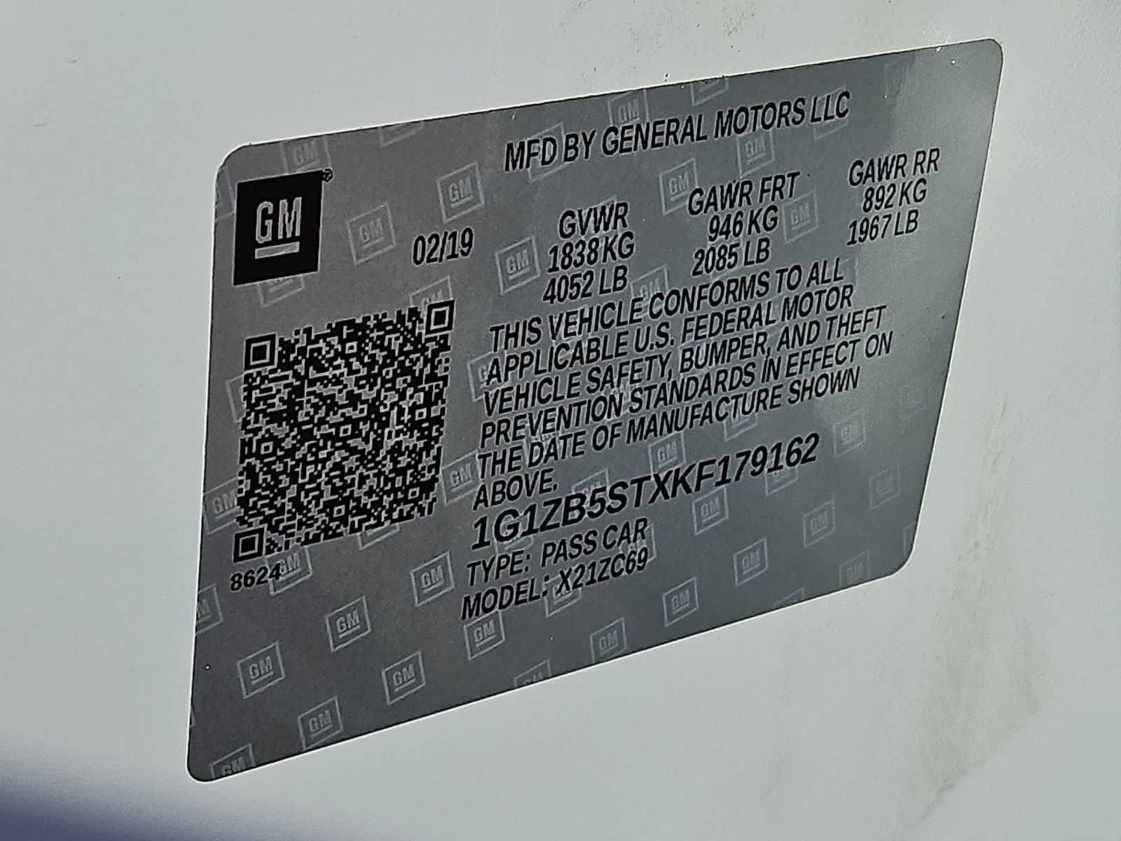Certified 2019 Chevrolet Malibu LS FWD image 37
