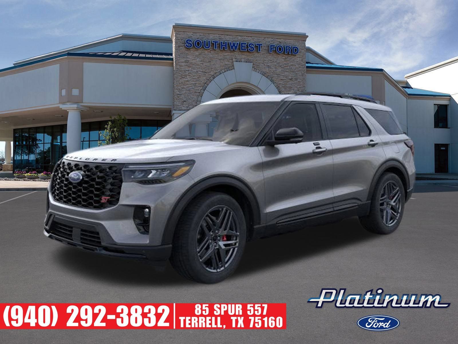 New 2026 Ford Explorer ST w/ Sun And Sound Package AWD/4WD image 1