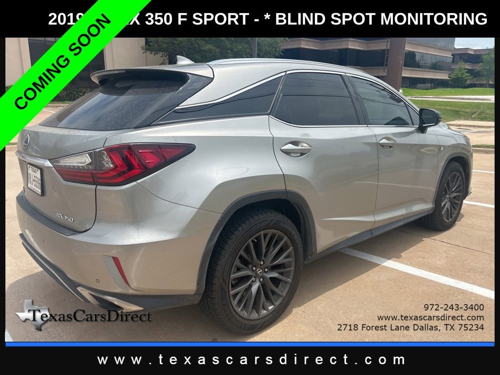 Used 2019 Lexus RX 350 F Sport w/ Navigation Package AWD/4WD image 3