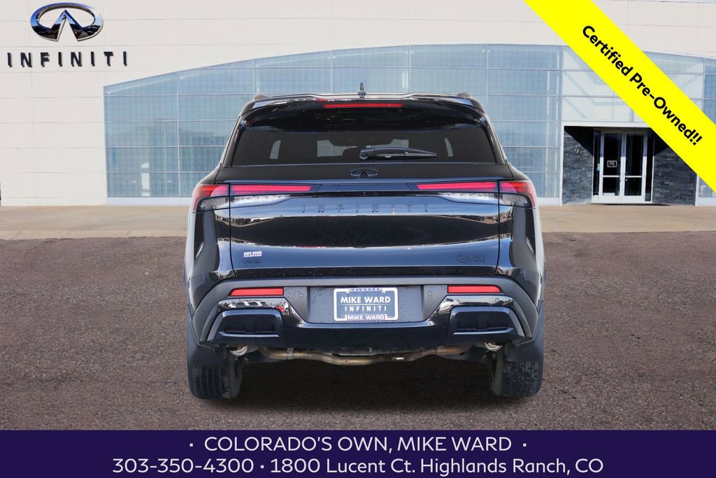 Certified 2025 INFINITI QX60 Luxe w/ Black Edition image 4