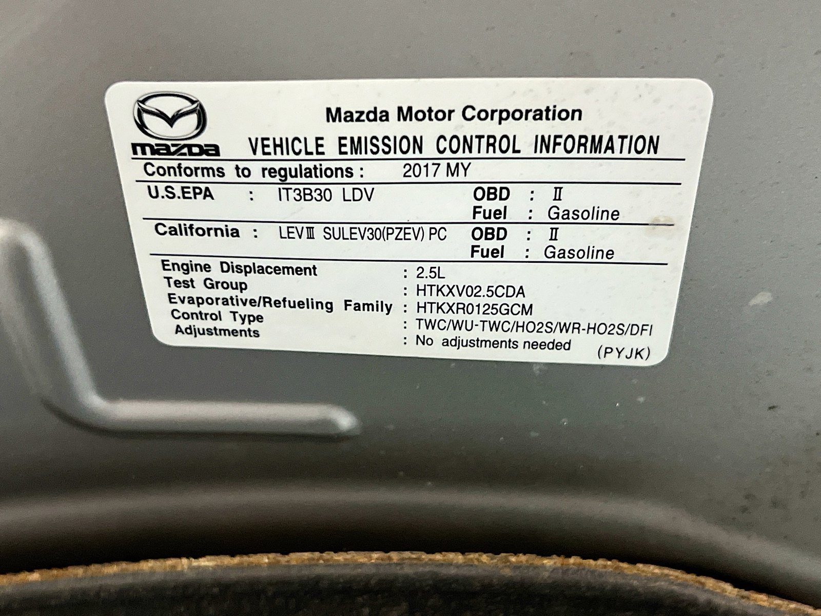 Used 2017 MAZDA MAZDA6 Grand Touring FWD image 24