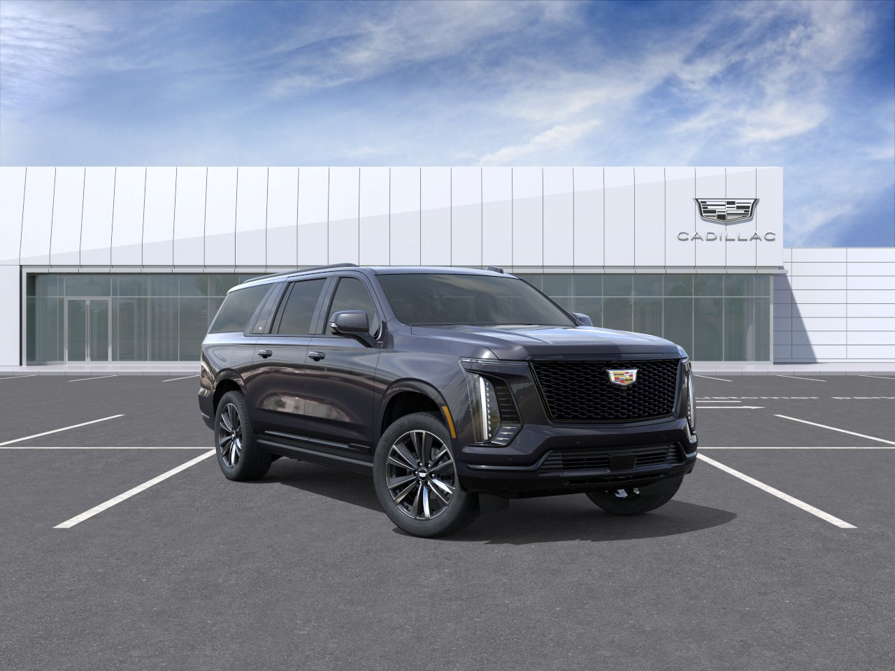 Certified 2025 Cadillac Escalade ESV Sport w/ LPO, Floor Liner Package AWD/4WD image 38
