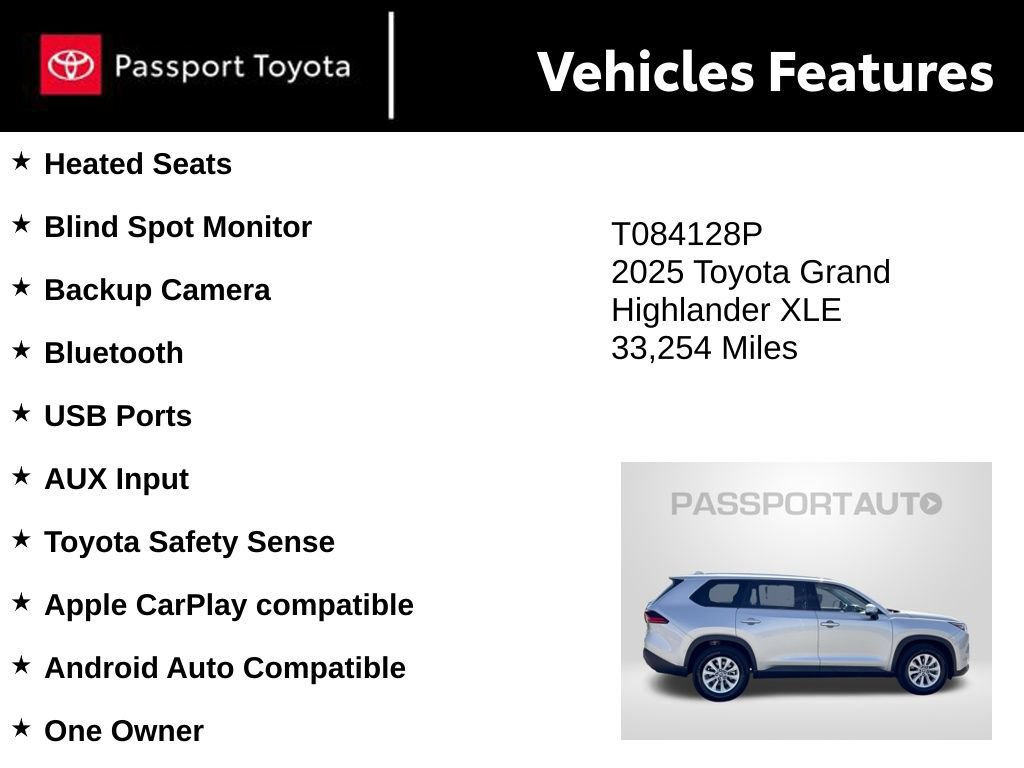 Used 2025 Toyota Grand Highlander AWD image 10