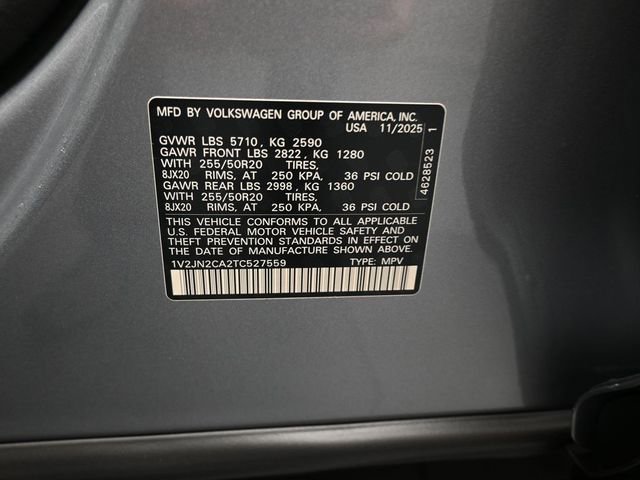 New 2026 Volkswagen Atlas SE image 20