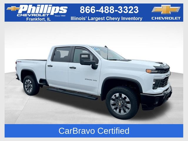 Certified 2024 Chevrolet Silverado 2500 Custom w/ Custom Value Package image 1